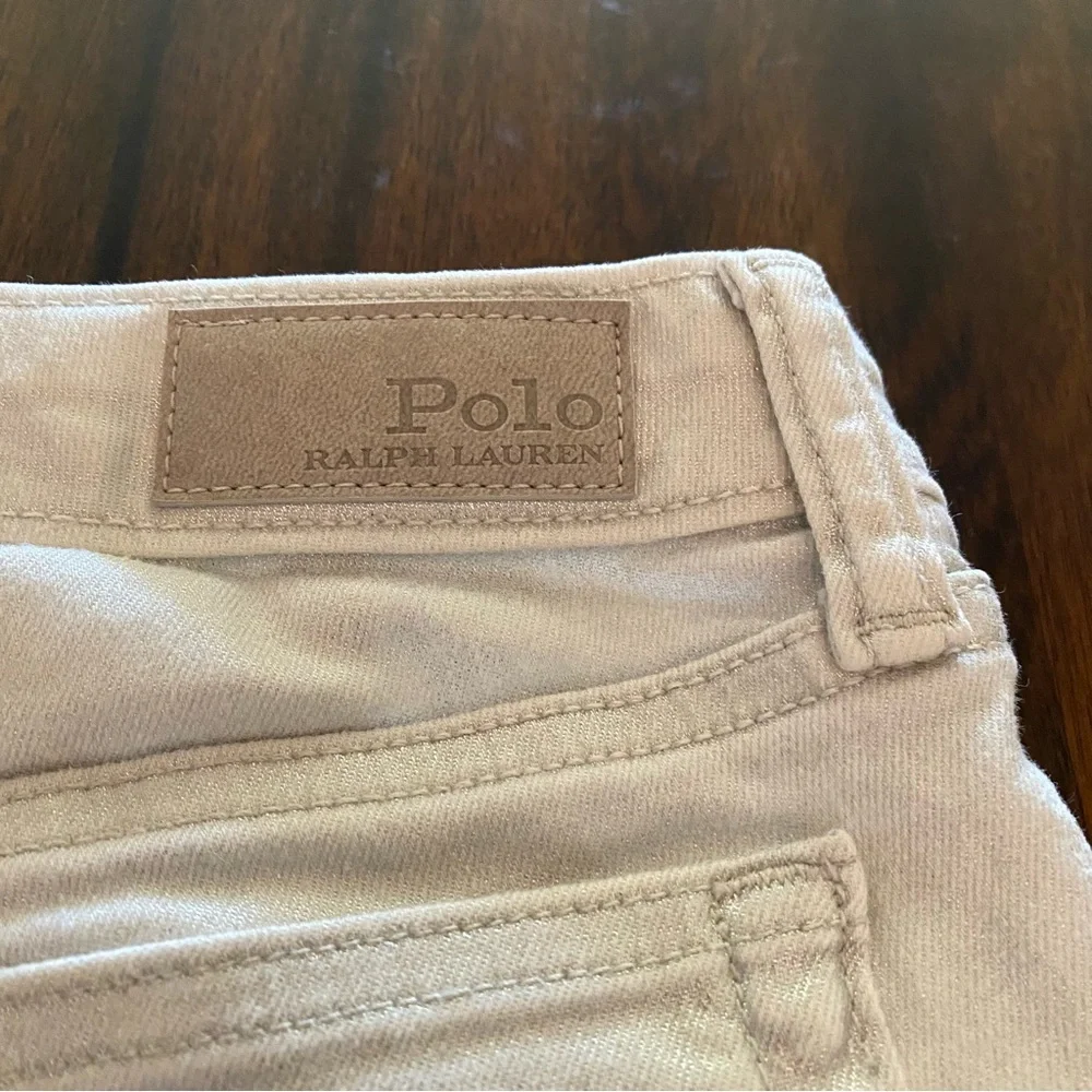 Ralph Lauren Tompkins Metallic Jeans Girls